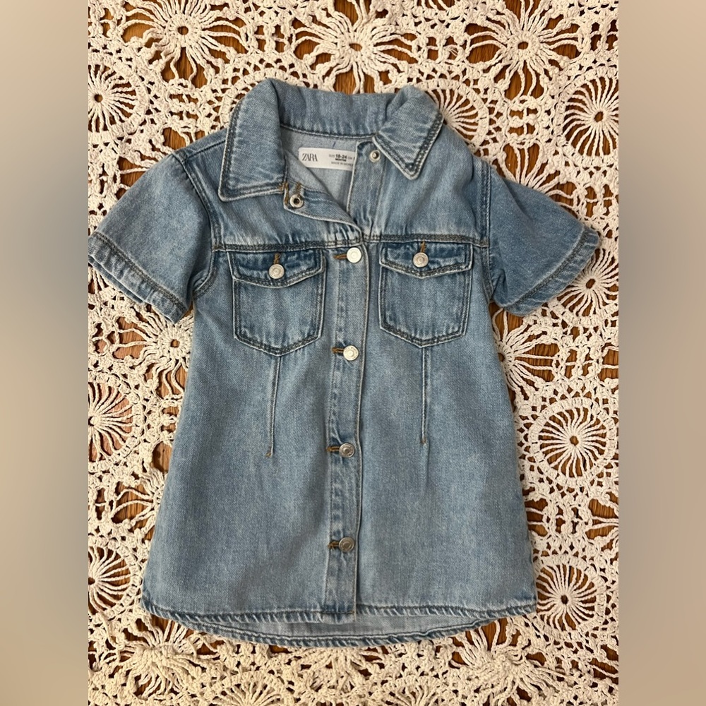 ZARA denim dress